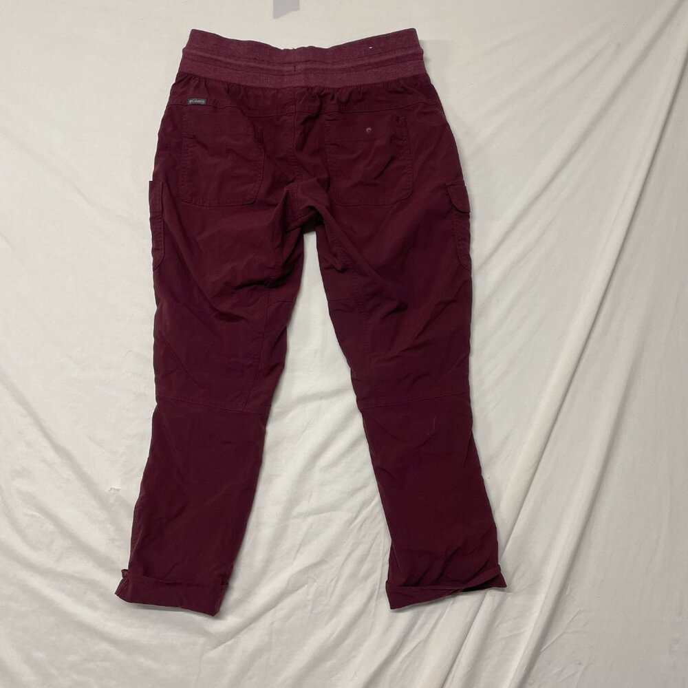 Maroon women's Columbia capris - Picture 5 of 9